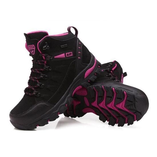 Bottes D'Alpinisme Vintage Vasque Femme Cuir Marron - Taille 40 IT (US 9), Fabriquées En Italie