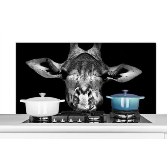 Crédence Cuisine Aluminium, Motif Abstrait Cubes Or, 120x60 Cm - Épaisseur 3 Mm, Résistante à La Chaleur, Facile à Nettoyer