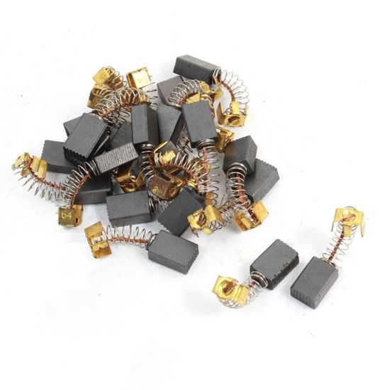 Lot De 10 Balais De Charbon Pour Moteur électrique 18x17x6.8 Mm - Neufs, Marque Uxcell, Pièces De Rechange
