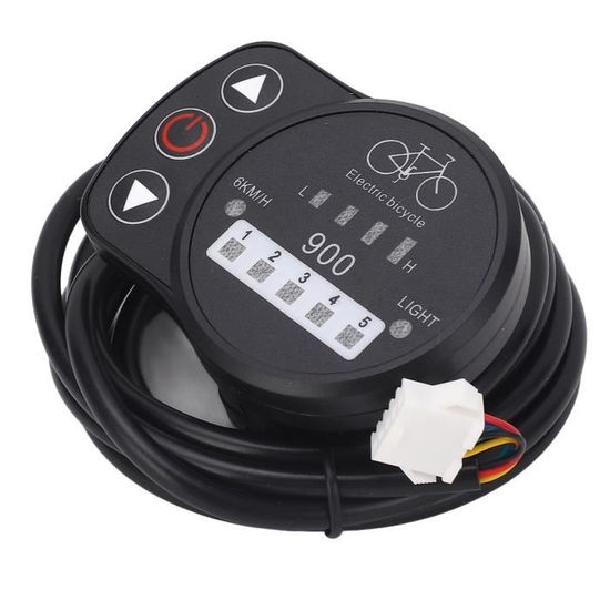 Écran LCD KT-LED880 Pour Vélo électrique 36V/48V – Compatible Contrôleur KT
