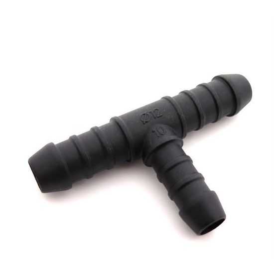 Raccords En T Pour Tuyaux - 2 Pièces, 18 Mm Et 15 Mm, Résistants -30°C à +140°C