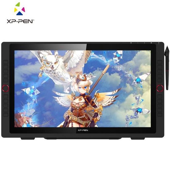Tablette Graphique XP-PEN Artist 22E Pro - Écran 22" HD IPS - 16 Touches Raccourcis - Stylet 8192 Niveaux - Compatible Windows/Mac
