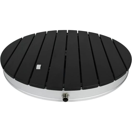 Douche d'extérieur en WPC+Alu Douche solaire mobile Hauteur la fontaine