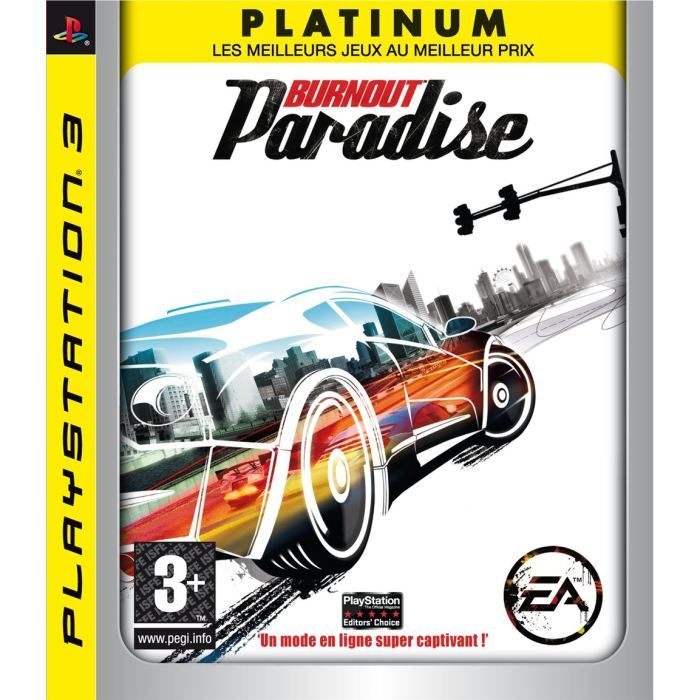 BURNOUT PARADISE PLATINUM / Jeu console PS3