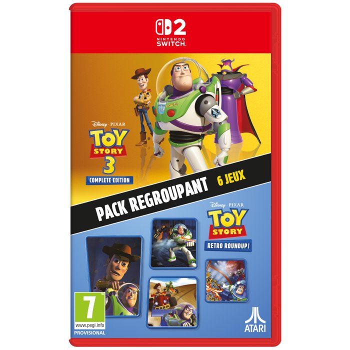 Toy Story : Retro Roundup ! + Toy Story 3 Complete Edition Double Pack Nintendo Switch 2 - vue 3
