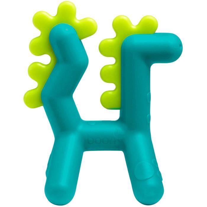 Anneaux de dentition TOMY BOON - Anneau de Dentition pour Bébé GROWL, Jouet de Dentition pour Bébé 100% Silicone, Jeu po 200976