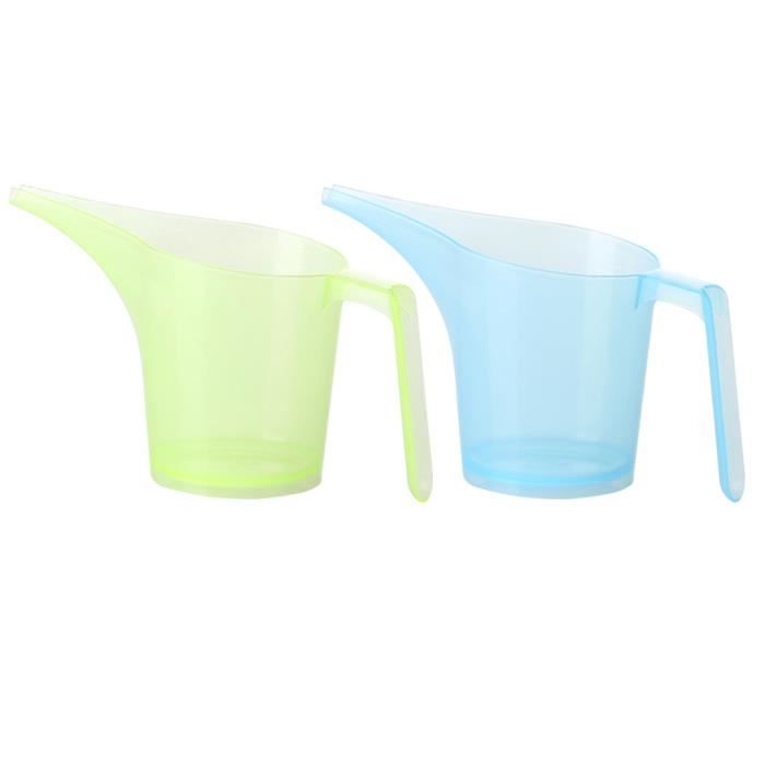 2 pcs Tasse À Mesurer Durable En Plastique Léger Lavable Fournitures De Cuisine pour Purées Liquides Sauces PARENTALITE