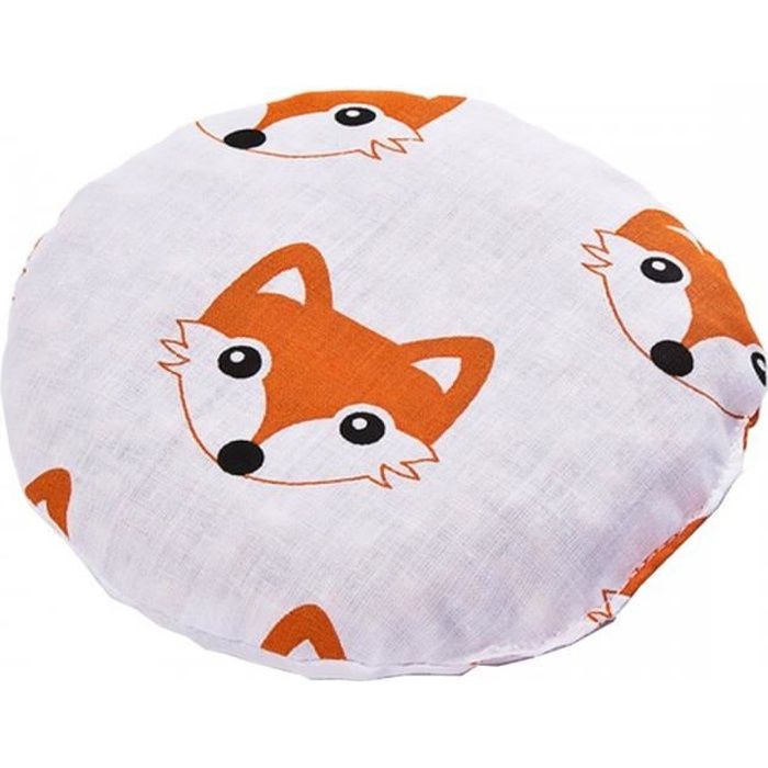 Bouillotte sèche coussin écologique aux noyaux de cerises Renard