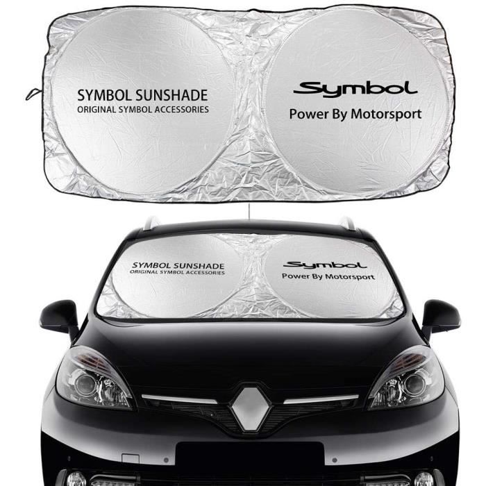 Soleil Voiture Voiture parole de pare-soleil Compatible avec Renault Me Symbole Scenic Symbole Talisman Trafic Trofic Twingo Vel,357