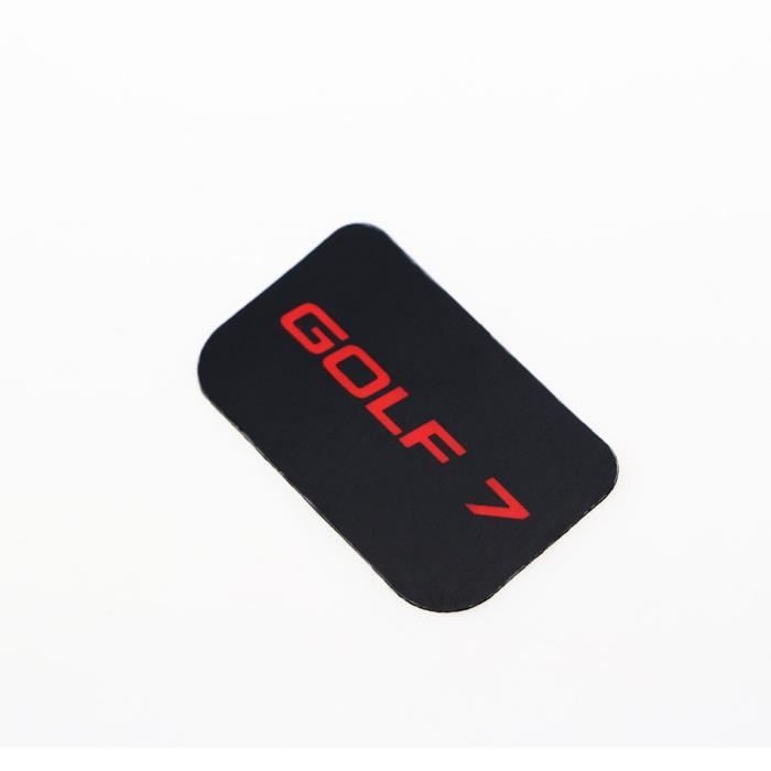 Décoration intérieure,Accessoires pour Volkswagen VW Golf 7 Mk7 (2012 2019), housse de poignée pour voiture, boîte de - Type Red