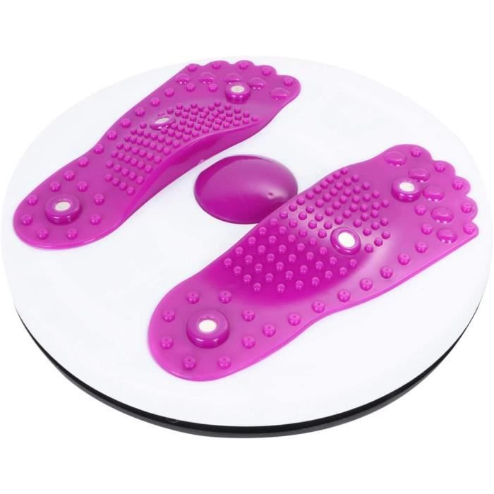 Balance Board,Balance and Fitness Training Board Twister Board pour La Taille de Lexercice Disque de Torsion pour La Maison (Violet)