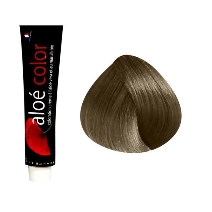 Beautélive Coloration crème à l'aloé véra et au marula Naturels, 7.0 : Blond Avec ammoniaque, 100ml