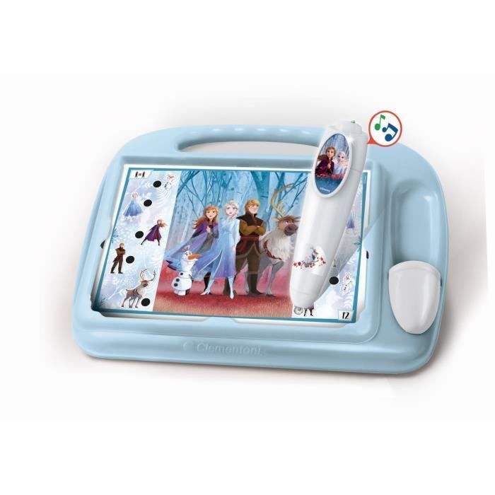 CLEMENTONI Pupitre Educatif - La Reine des Neiges 2 - 18 Activités Educatives