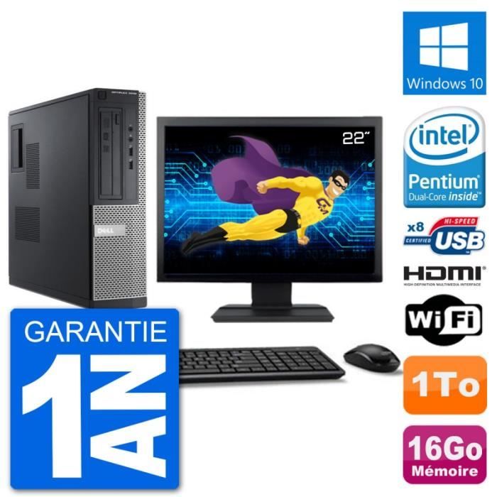 PC Dell 3010 DT Ecran 22