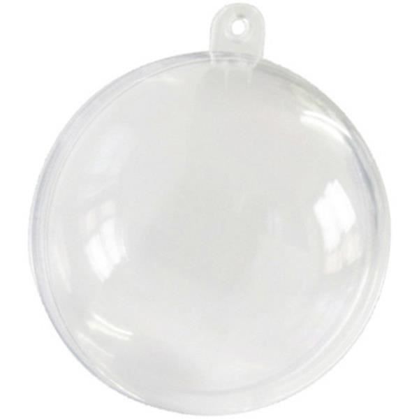 10 Contenants boules transparentes 8cm - REF/2969
