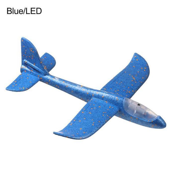 Vvikizy Jouet de modèle d'avion de planeur lumineux à LED Modèle d'avion planeur lumineux LED