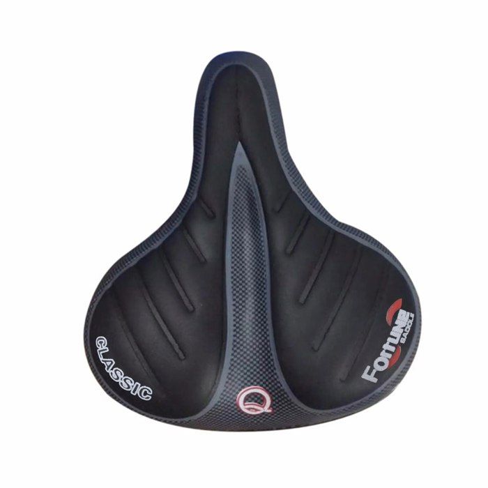 Selle De Vélo Imperméable Respirante - Absorbant Chocs Pour VTT, Route, Ville - Noir/Vert