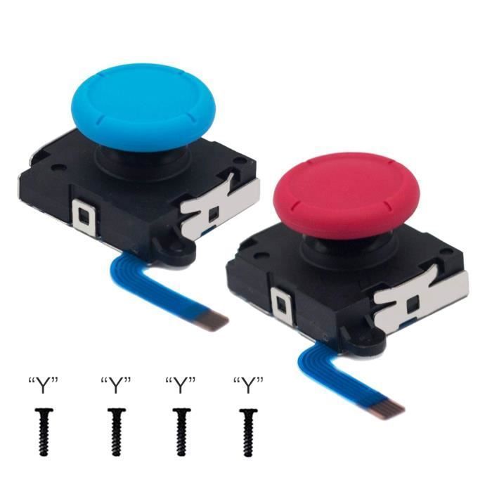 Module Joystick WOWOWO Pour PS4 - Lot De 2 - Capteur Analogique - Remplacement Facile