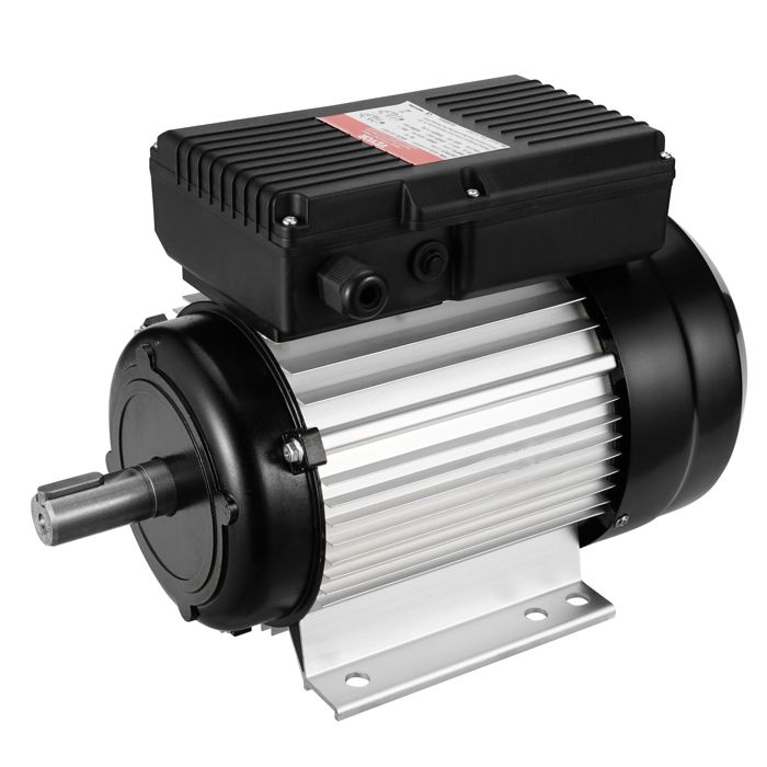 Moteur Electrique-VEVOR-22 kW-2800 tr/min-CA 220-240V-138A-Cadre 90L-B3-Arbre à Clavette 24 mm-Rotation CW/CCW-Machines Agricoles