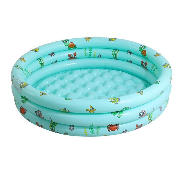 Piscine Gonflable Pêche Pour Enfants - Bleu Ciel 60x45x15 Cm - Intérieur/Extérieur, Idéale Pour Anniversaire Et Plage