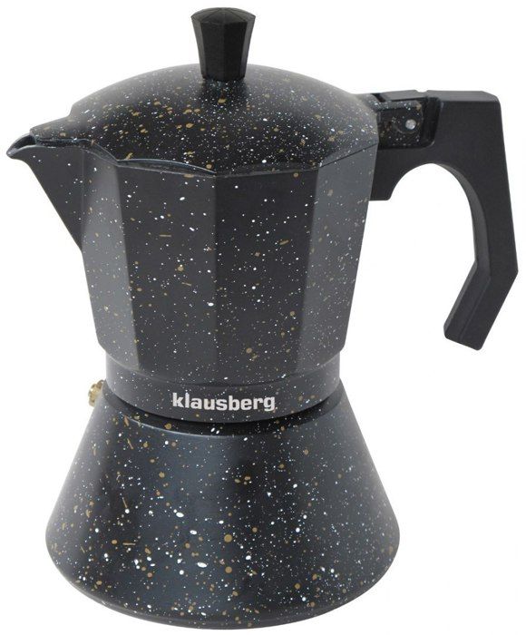 Cafetière à pression - KLAUSBERG - KB-7160 - 450ml - 9 tasses - Aluminium marbré