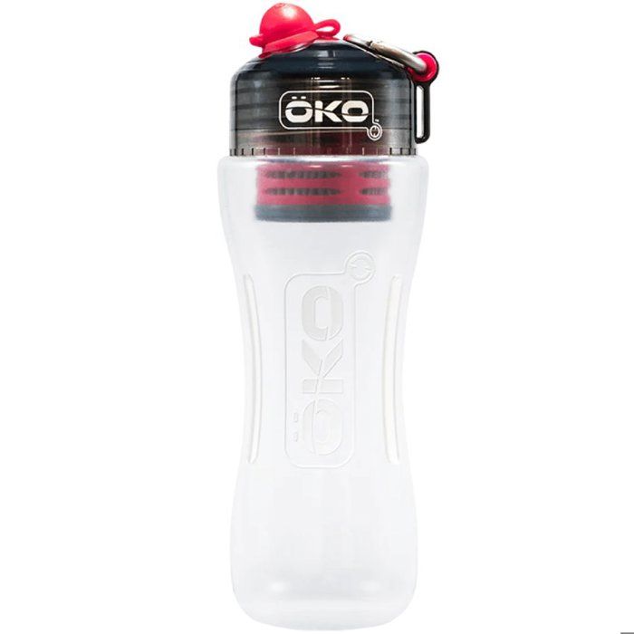 ÖKO - Gourde filtrante 650 ml Rouge