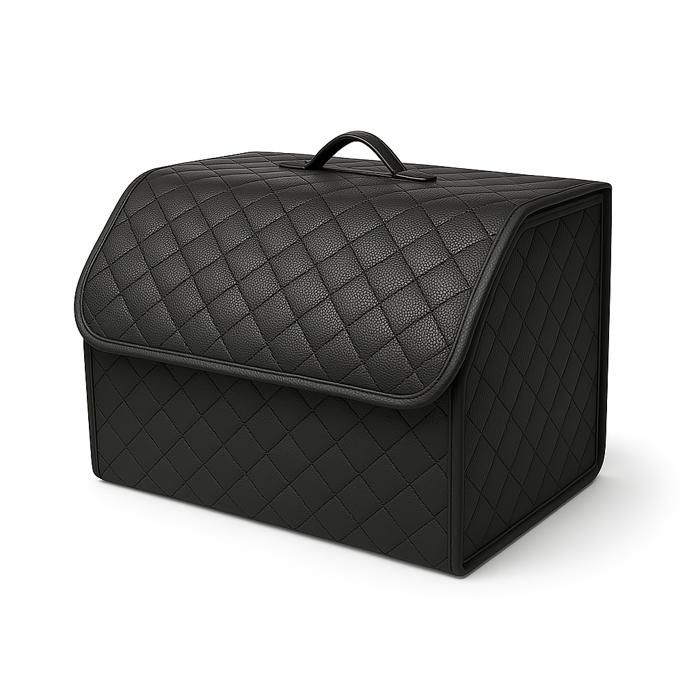 Sac De Rangement Pour Coffre Voiture Pliable XL - Avec Compartiment Isotherme - Organisation Courses