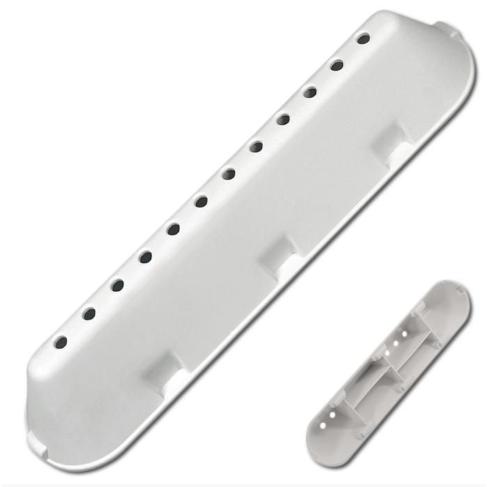 Aube de tambour Ariston Hotpoint 12 trous Fixation par clips 225x53x43mm