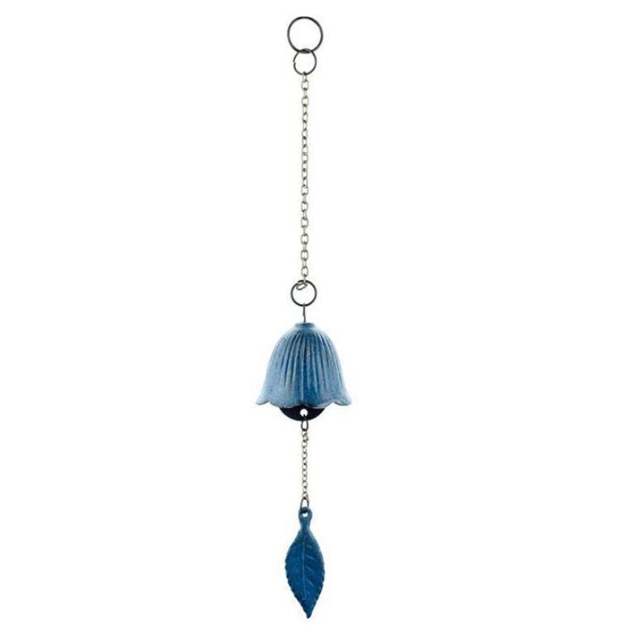 Cloche Carillon En Fonte 12x8x13 Cm - Décoration Murale élégante Pour Porte D'entrée Ou Intérieur Campagne