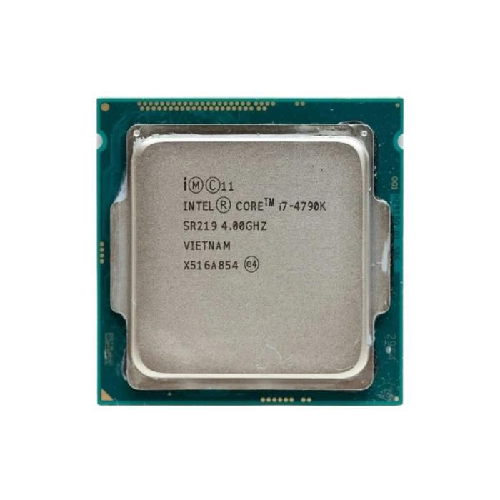 Core i7-4790K CPU Socket LGA 1150 4 cœurs 8 threads 4.0 GHz 8 Mo cache L3 88W Reconditionné - Intel reconditionné disponible sur Cdiscount Seconde Vie