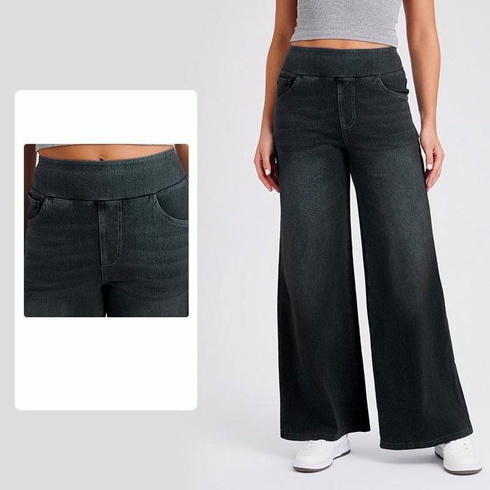 Pantalon De Travail Femme - Taille 16 (Court) - Gris Anthracite - Jambe Droite