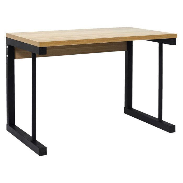 Organisateur pour Micro-Ondes Métal Noir et Aspect Bois - SEISHI Organisateur pour Micro-Ondes Métal Noir et Aspect Bois - SEISHI