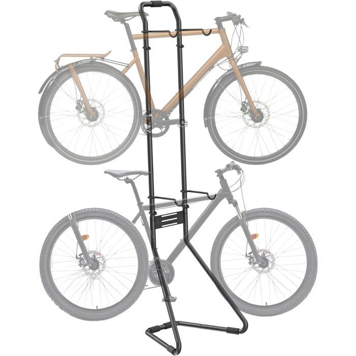 Support De Réparation Vélo Mimoke 2 En 1 Mural/établi – Capacité 40 Kg, Acier Carbone, Pince Ajustable