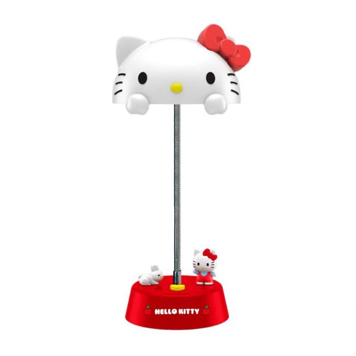 Lampe de bureau tactile Hello Kitty à lumière douce anti-fatigue kawaii pour chambre et étude