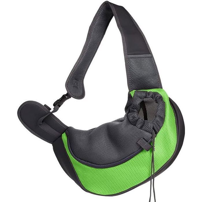 Sac de transport pour animaux de compagnie petit chien et chat mains libres poche avant confortable voyage en plein S HBCL
