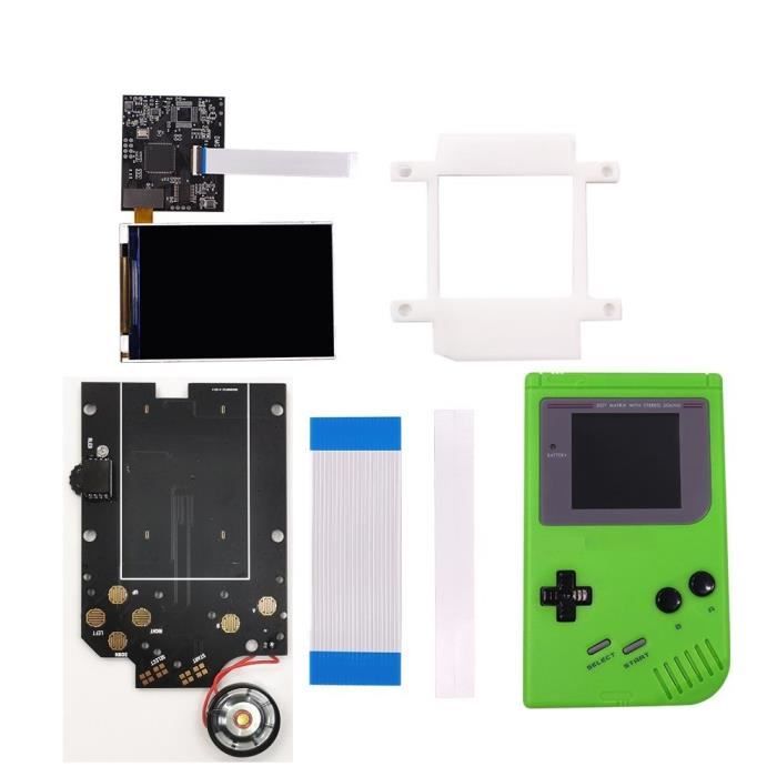 GAME BOY ADVANCE GBA HDMI 720p TV Sortie Rétroéclairage IPS Écran Station - dmg EUR 302,44 - FR