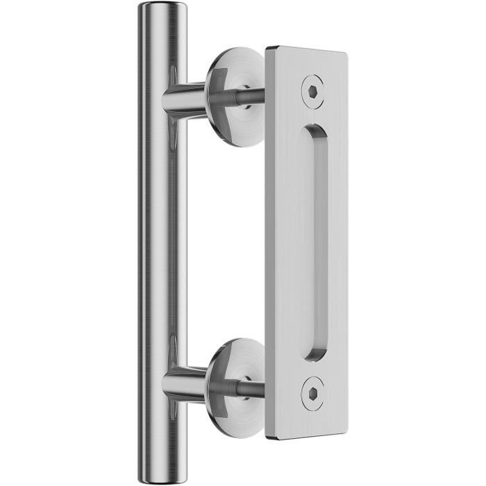 Poignée Bateau Acier Inox Ydable 316 - 25.4cm Poli Miroir - Pour Camping-Car, Garage, Entrepôt Poignée Nautical