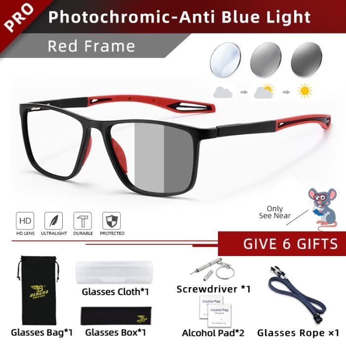Lunettes De Lecture Sport Hubeye – TR90, Anti-lumière Bleue, Ultra-légères – Homme Et Femme, Pour Lecture, Running Ou Travail