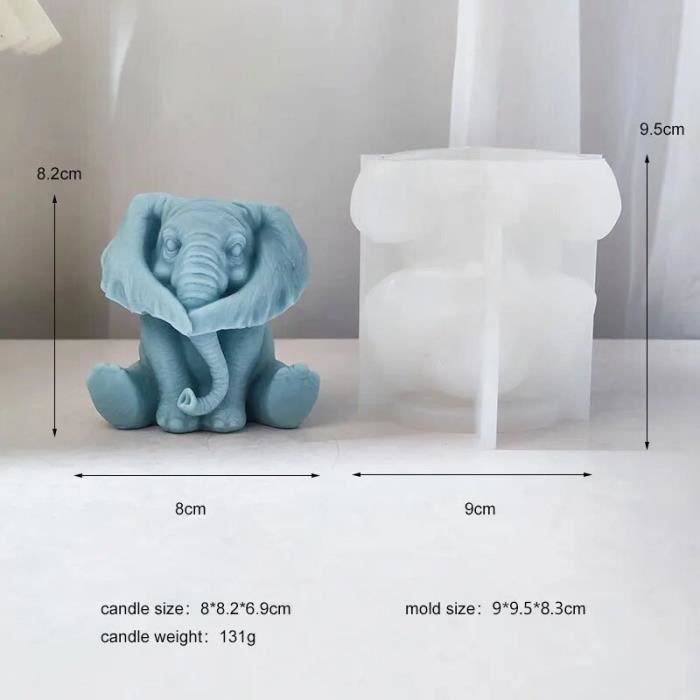 Moule à Bougie En Silicone - Neuf - DIY Candle Making