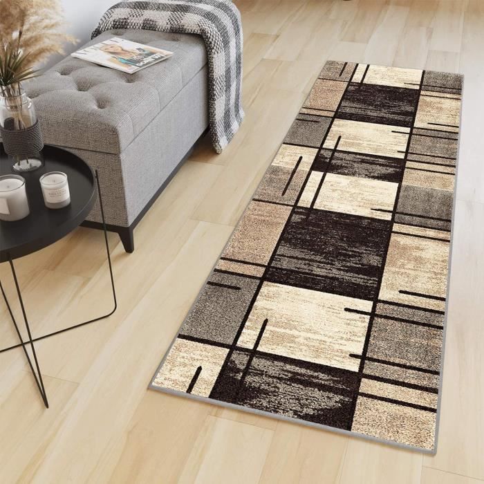 Tapis De Cuisine Antidérapant Highdi 50x120 Cm – Absorbant, Motif Grain De Bois, épaisseur 2.5 Mm | Pour Salle De Bain, Couloir, Salon