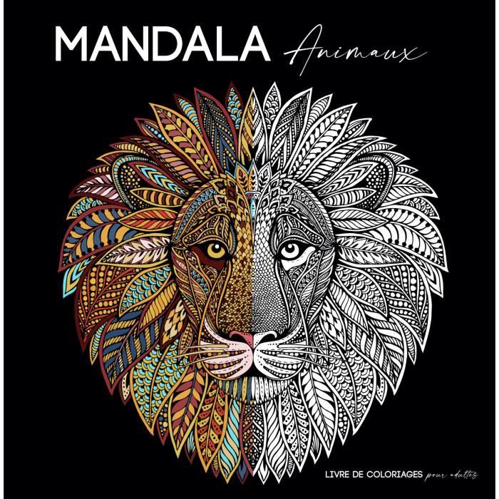 Animaux Mandalas Livre de Coloriage pour Adultes