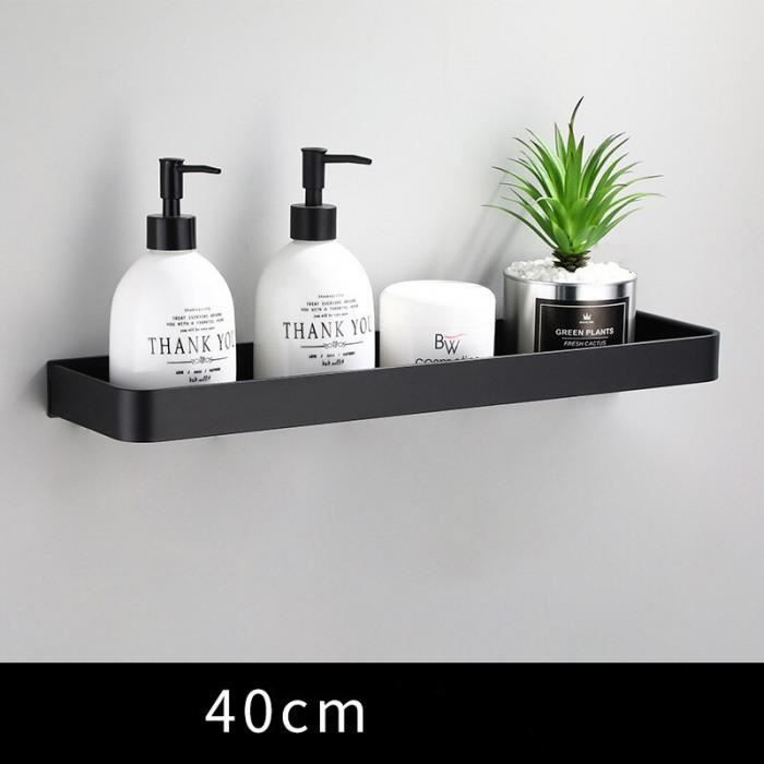 version 40cm noir chine etagere salle de bain baignoire douche aluminium noir d angle mural rangement pour cuisine 6 achat vente colonne armoire sdb version 40cm noir chine cdiscount