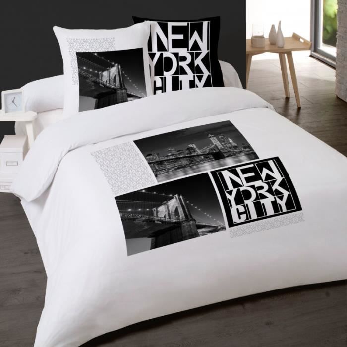housse de couette new york