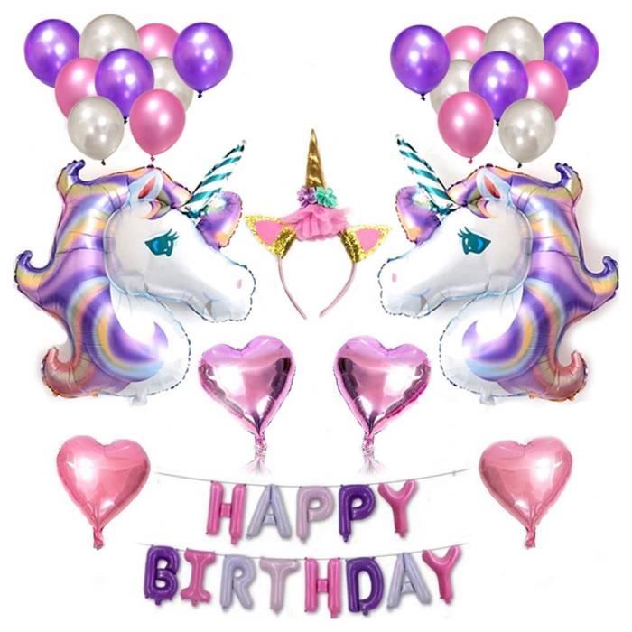 Un anniversaire Licorne - DoubleBonheur