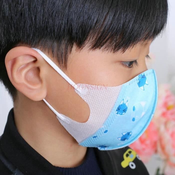 Masque Jetable Enfants Pm2 5 Masques De Bebe Anti Brouillard 0 3 12 Mois Nouveau Ne Respirant 1 2 Ans En Plein Air De Protection Sol