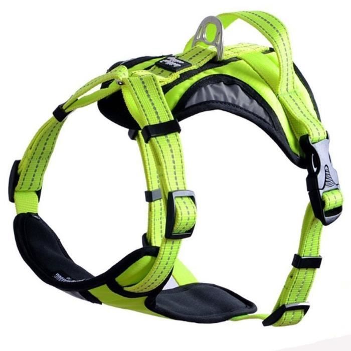 Gilet pour Animaux de Compagnie Rembourr/é Ob/éissance et Dressage pour Chien et Chiot Denim, XS//S L/éger et R/églable Supergirl Harnais pour Chien Respirant Tailles XXS /à L