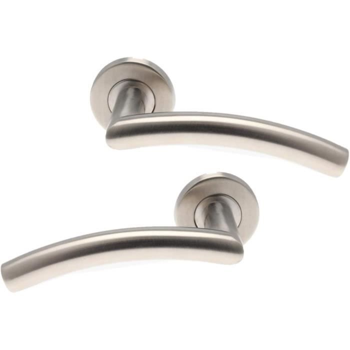 Lot De 6 Paires De Poignées De Porte En Aluminium Doré – Style Ancien – Bricolage