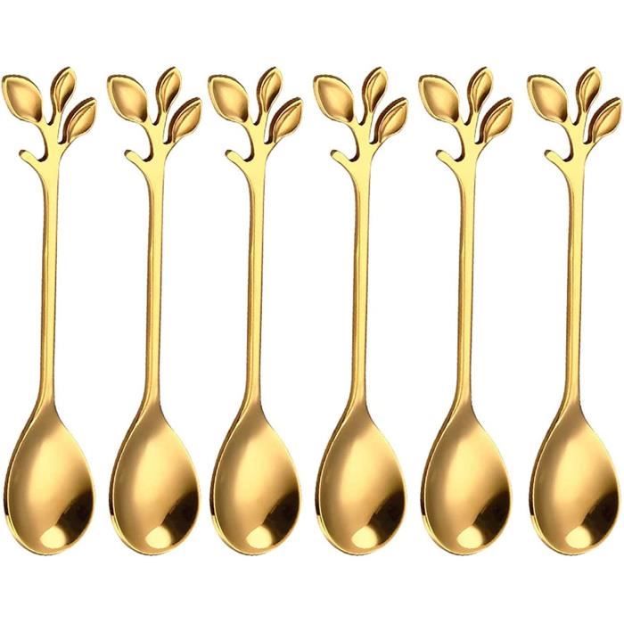 Lot De 4 Cuillères à Café Providence En Acier Inoxydable 18/10 - Moderne Et Résistant