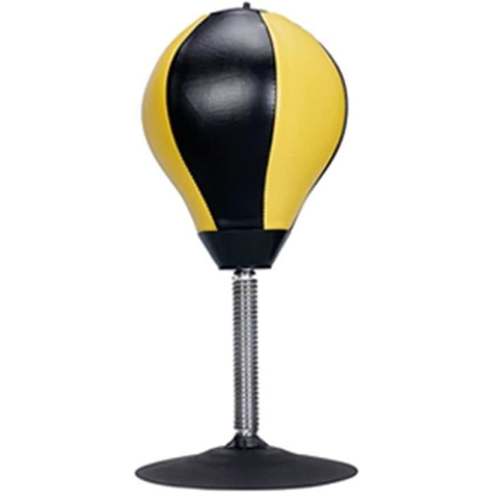 Balle De Frappe De Bureau Avec Ventouse - Speedball Pour Réflexes Et Défoulement, Réglable En Hauteur - 9
