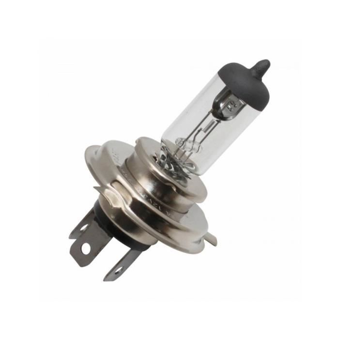 Ampoule-lampe 12v 35-35w norme h4 culot p43t standard blanc (projecteur) (vendu a l'unite) -p2r-